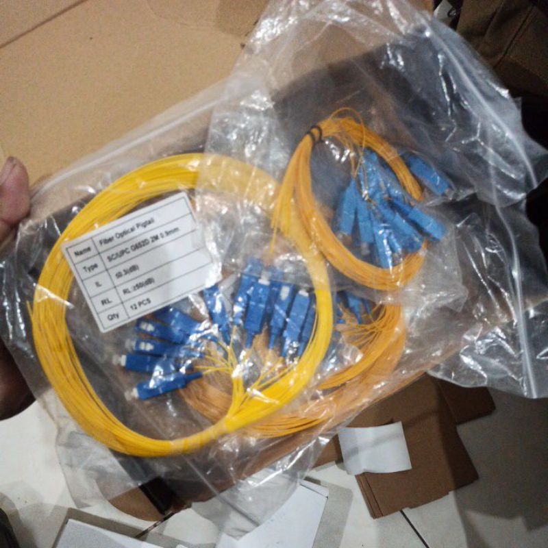 Jual Pigtail sc upc 0.9mm 1m | Shopee Indonesia