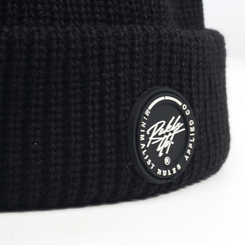 Jual INSANELTD. Topi Kupluk Pria Wanitac Black | Double