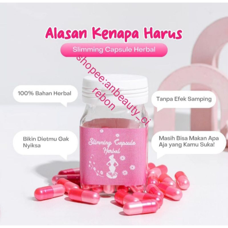 Jual Slimming capsule herbal isi 30 kapsul Shopee Indonesia