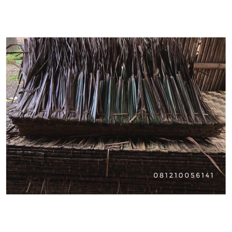 Jual Atap Daun Kirai Rumbia isi 10 Lembar | Shopee Indonesia