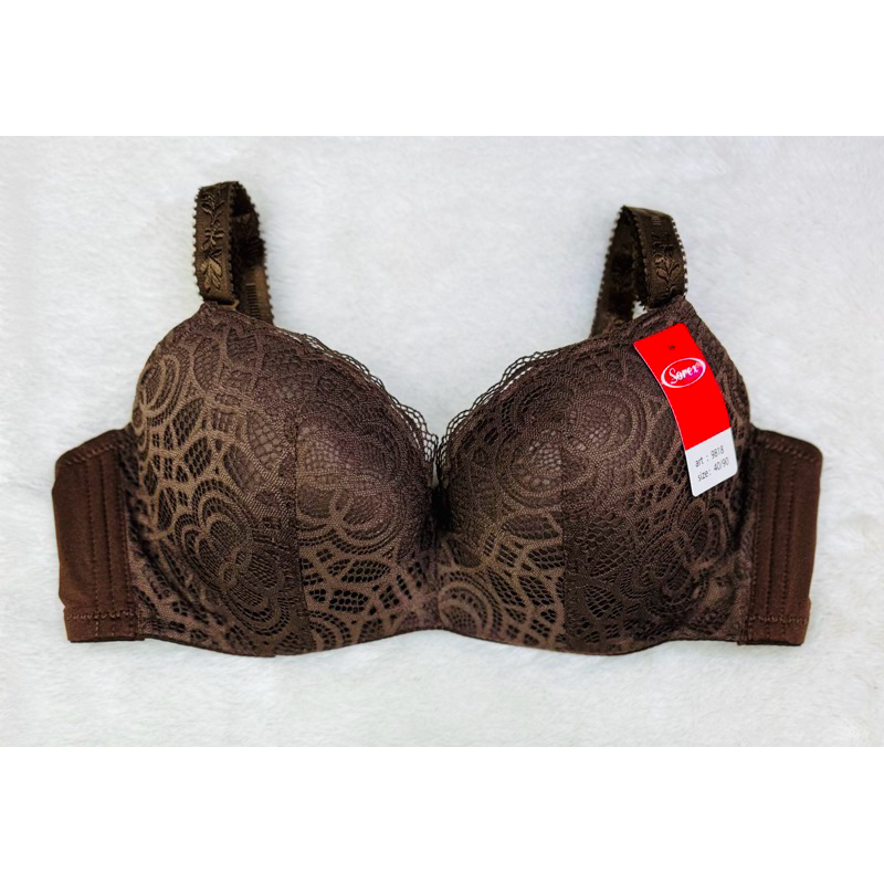 Jual BH Bra Erina Elegant Lace SOREX 9818 Kawat dan Busa Tipis