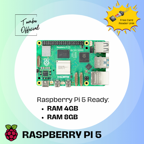 Jual Raspberry Pi 5 Board ONLY | Shopee Indonesia