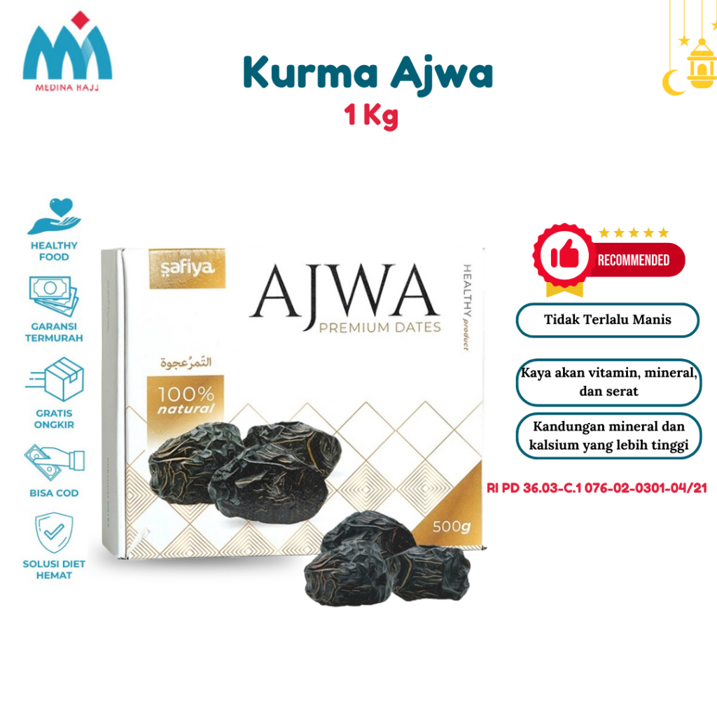 Jual Kurma Ajwa Surabaya