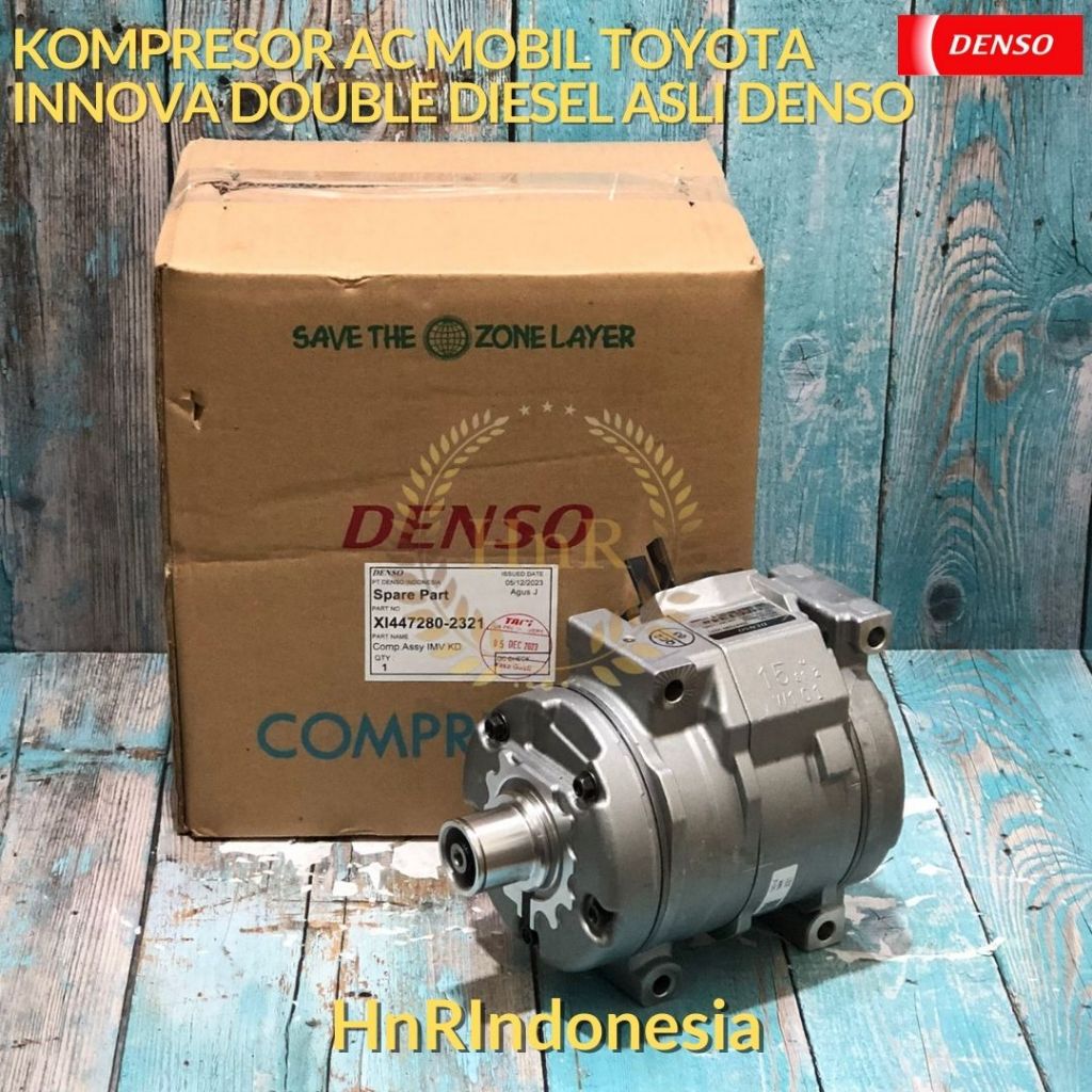 Jual Kompresor AC Mobil Toyota Innova Double Diesel COMPRESSOR ASLI ...