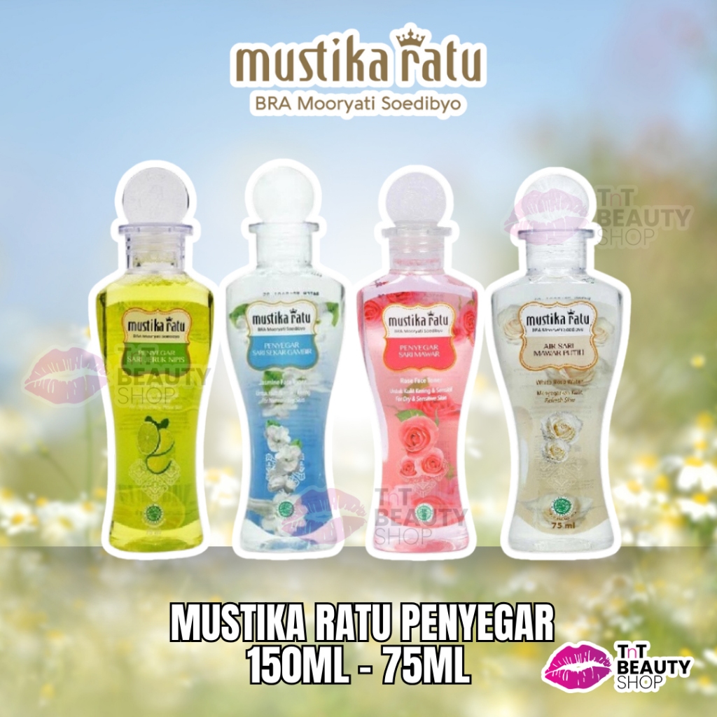 Jual Mustika Ratu Penyegar 150ml 75ml Sari Mawar Sari Sekar