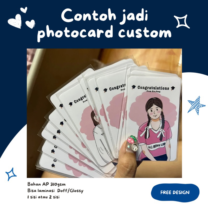 Jual CETAK PHOTOCARD CUSTOM BTS, NCT, SEVENTEEN, EXO, BLACKPINK, TWICE ...