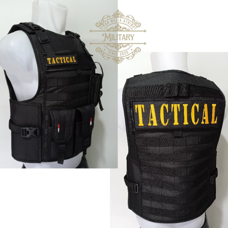 Jual Rompi tactical / rompi anti angin / rompi pelindung dada / rompi ...