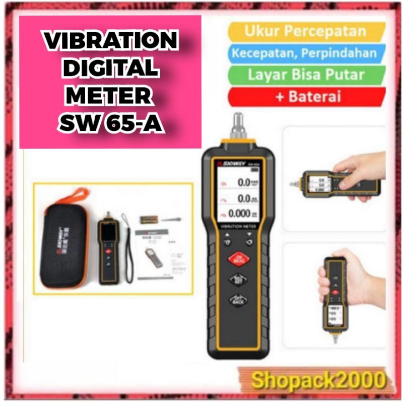 Jual Vibration Meter Digital Sw A Pengukur Getaran Mesin Industrial