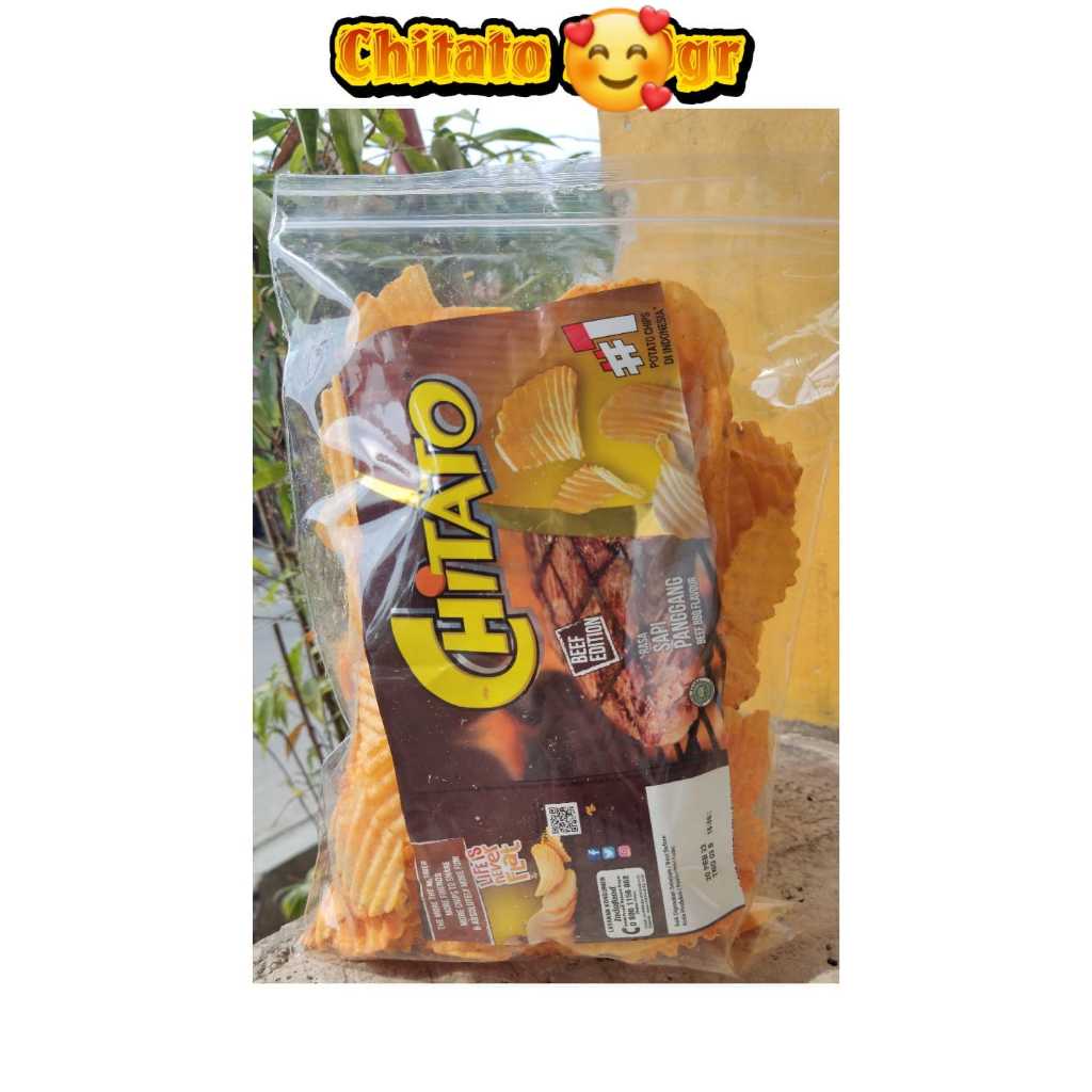 Jual CHITATO rasa SAPI PANGGANG / BARBEQUE berat 200gr | Shopee Indonesia