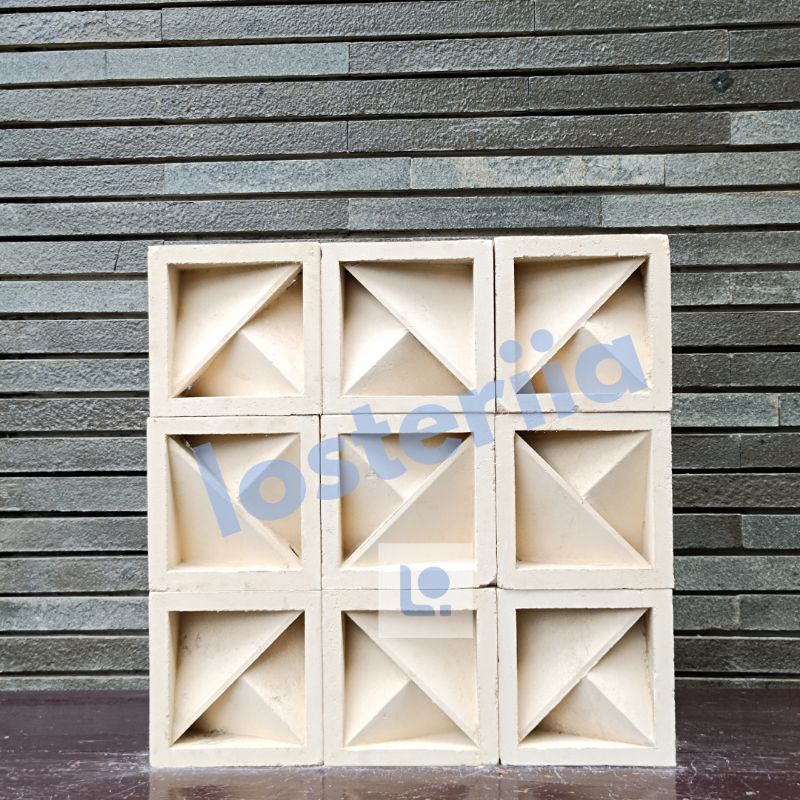 Jual Loster Minimalis/loster 3D/roster motif arrow panah abu putih ...