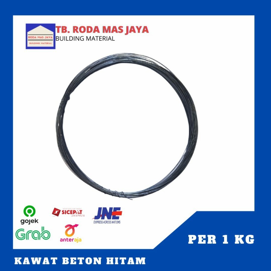 Jual Kawat Beton Hitam/Kawat Bendrat/Kawat Ikat Besi 1kg | Shopee Indonesia