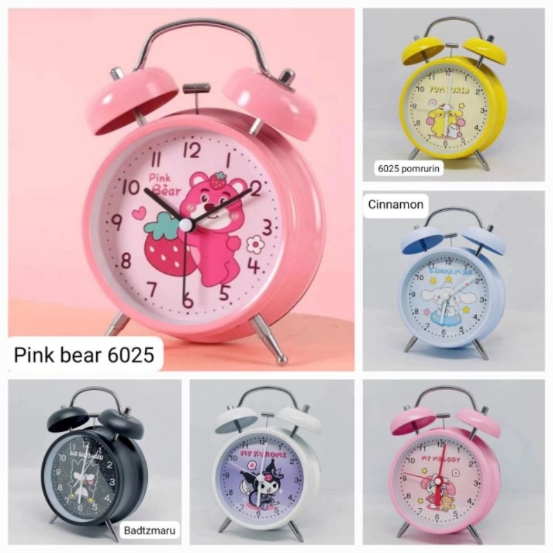 Jual JAM WEKER ALARM KARAKTER SANRIO - JAM BEKER KRING - LOTSO - MELODY ...