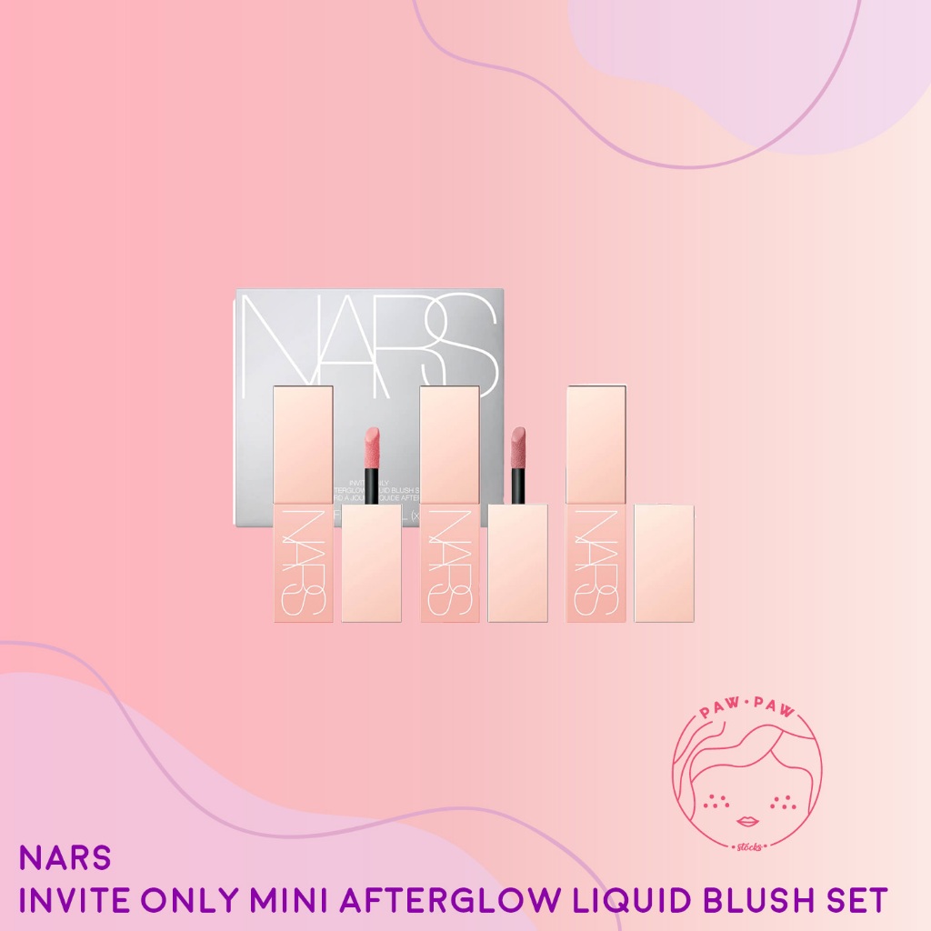 Jual ppt-Nars Invite Only Mini Afterglow Liquid Blush Set | Shopee ...
