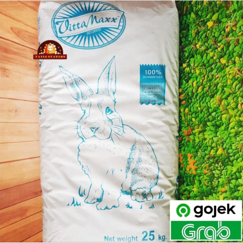 Jual GOJEK Vittamaxx Rabbit Food 25kg Makanan Kelinci Pellet Murah ...