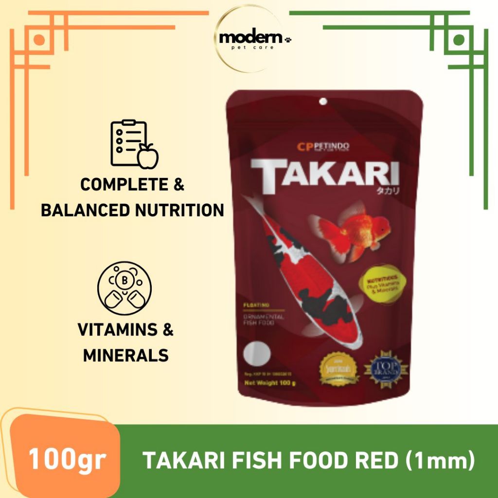 Jual Takari Fish Food Makanan Ikan Red 100gr - 1mm | Shopee Indonesia