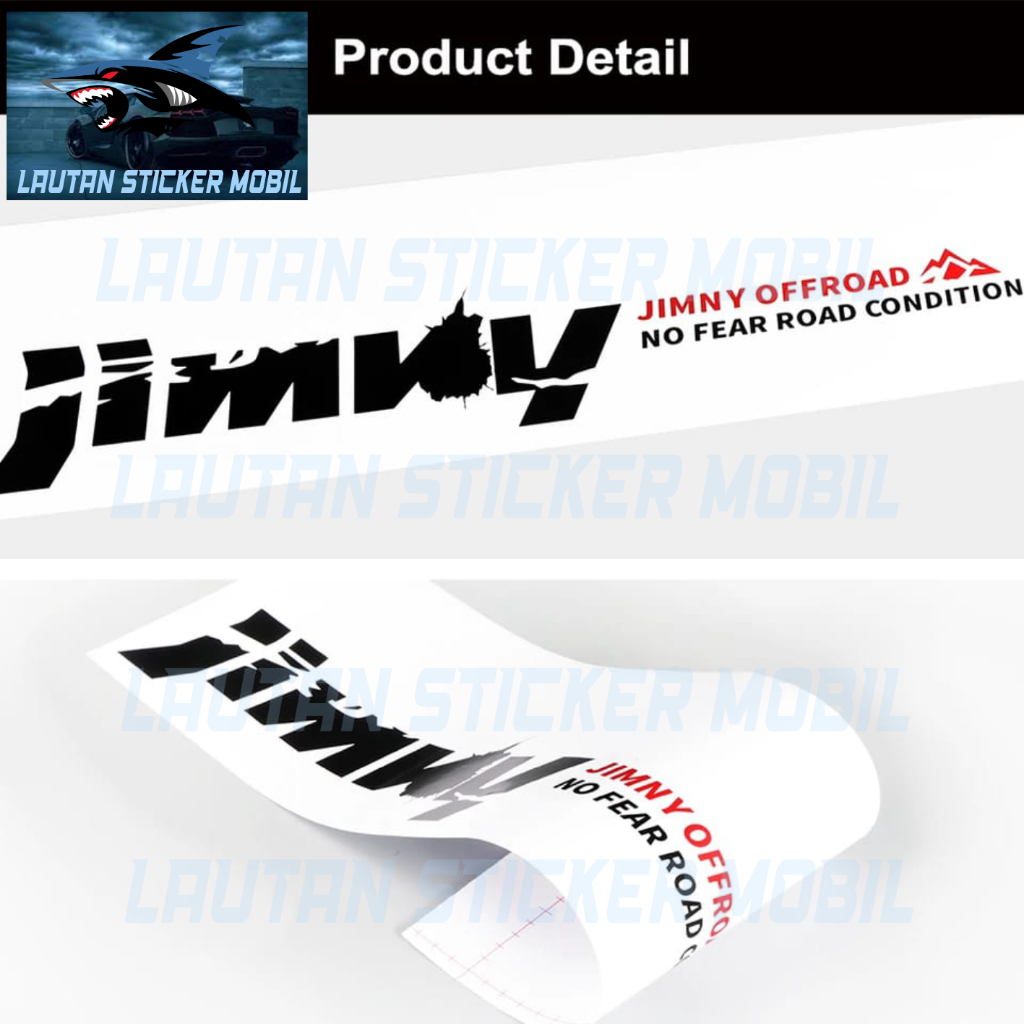 Jual cutting sticker mobil jimny offroad stiker sticker mobil suzuki ...