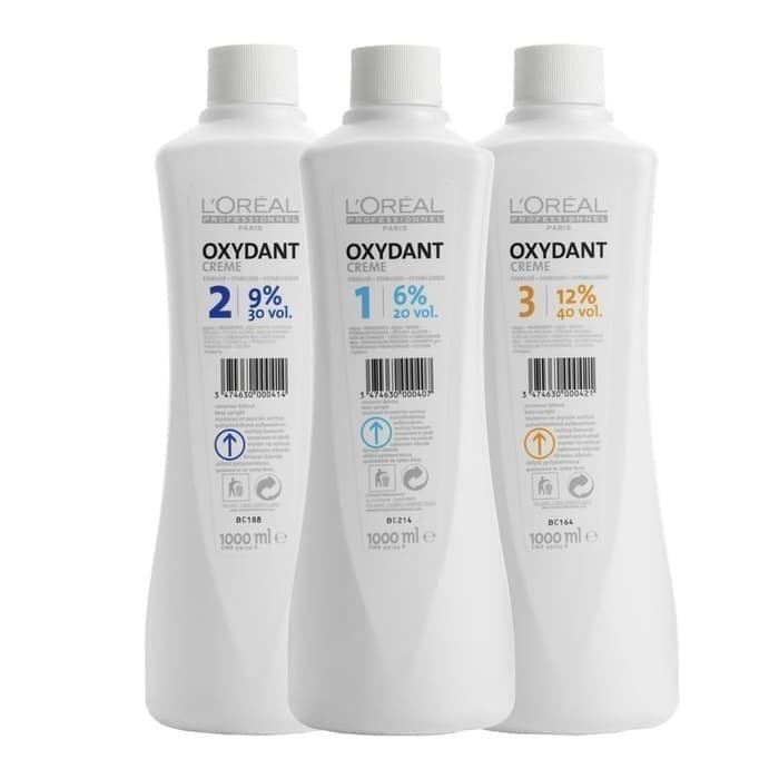 Jual L'OREAL PROFESSIONNEL OXYDANT CREME DEVELOPER 1000ML || Campuran ...