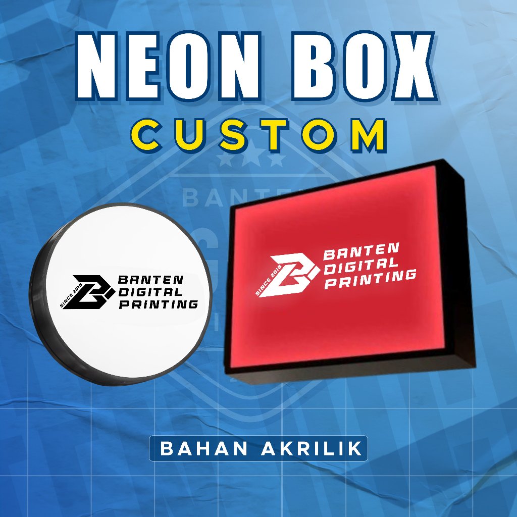 Jual NEON BOX CUSTOM ( 1 SISI / 2 SISI) | Shopee Indonesia