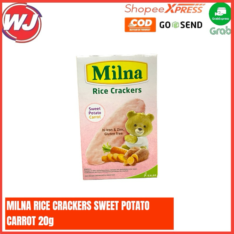 Jual MILNA RICE CRACKERS ALL VARIANT | Shopee Indonesia