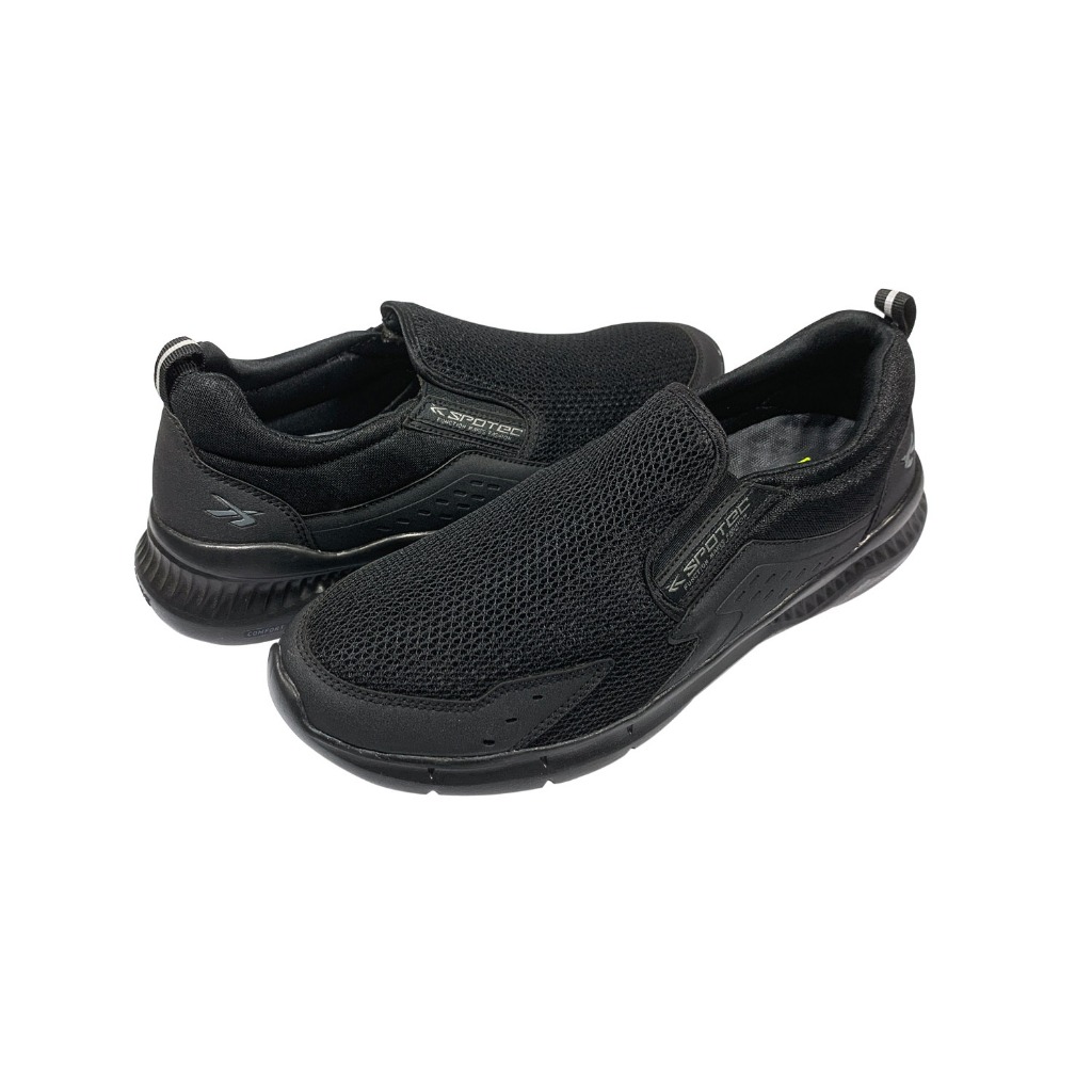 Jual Sepatu Spotec Alpine Hitam Hitam | Shopee Indonesia