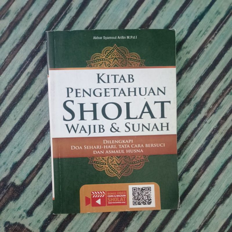 Jual BUKU TUNTUNAN SHALAT SALAT WAJIB SUNNAH DOA DAN ZIKIR , KITAB ...