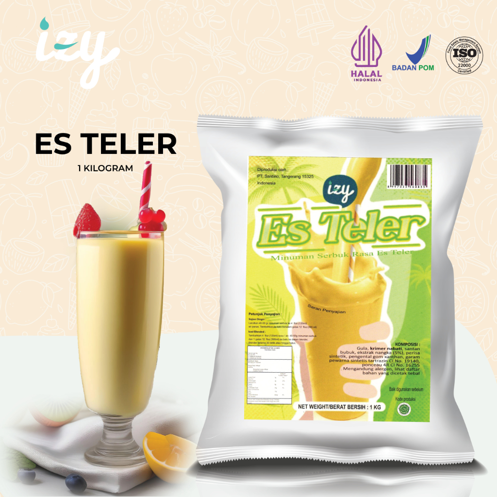 Jual Izy Powder Drink Es Teler - Bubuk Minuman Cita Rasa Lokal | Shopee ...