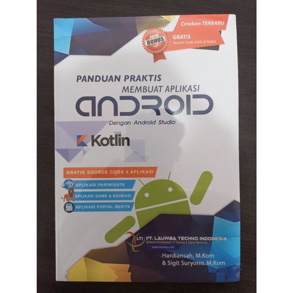 Jual Buku Komputer Membuat Aplikasi Android Dengan Android Studio Kotlin Edisi Revisi Shopee