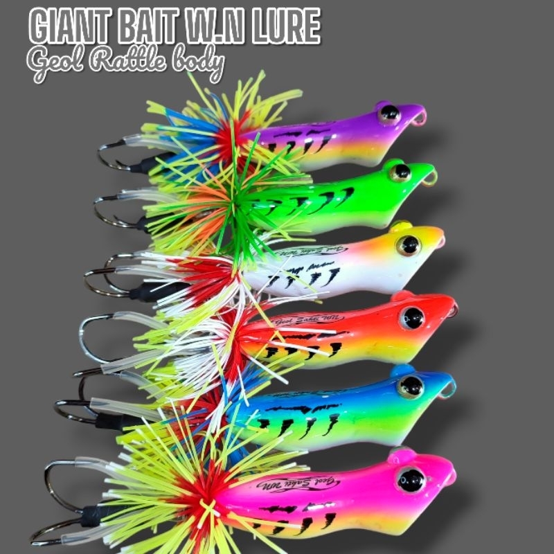 Jual GEOL GIANT BAIT WN LURE. MODEL TEMKHAM. RATTLE BODY | Shopee Indonesia