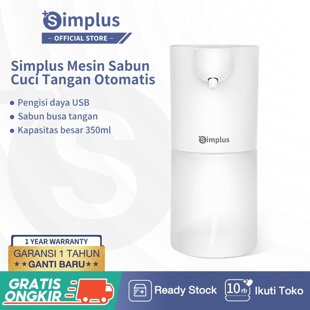 Jual Simplus Soap Dispenser Automatic Mesin Sabun Cuci Tangan 350ml