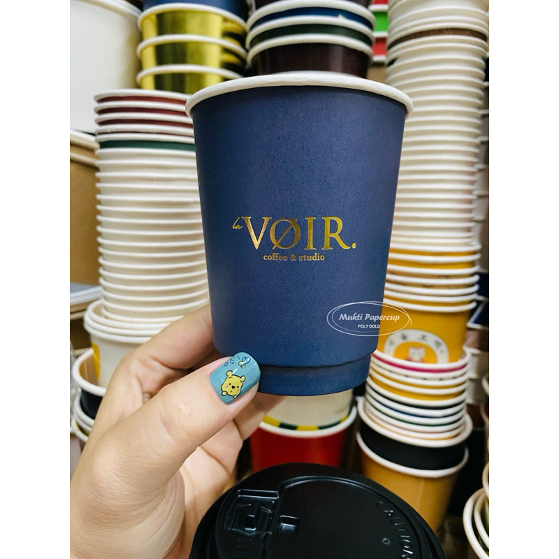 Jual papercup 8 oz double wall printing custom | Shopee Indonesia