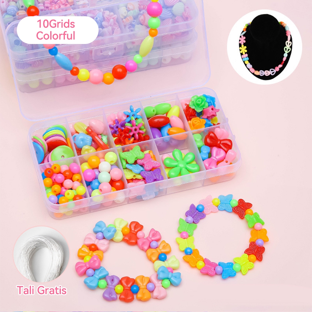 Jual Lakoe Diy Meronce Gelang/Beaded Diy / Meronce Manik-Manik 3D Diy ...