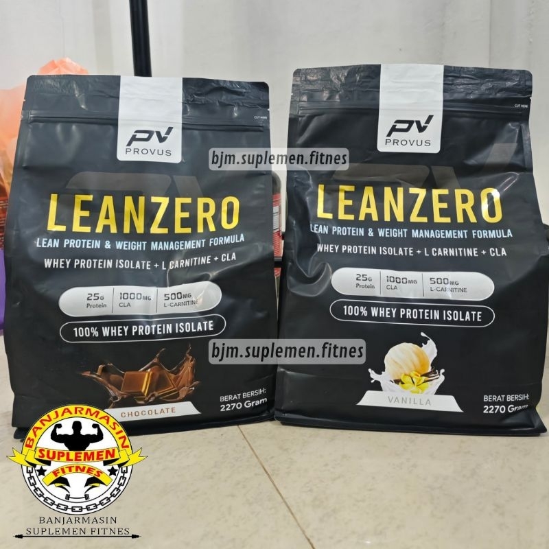 Jual PROVUS Lean Zero 5lbs 5Lb ( Whey Protein Isolate + Fatburner ) 100 ...