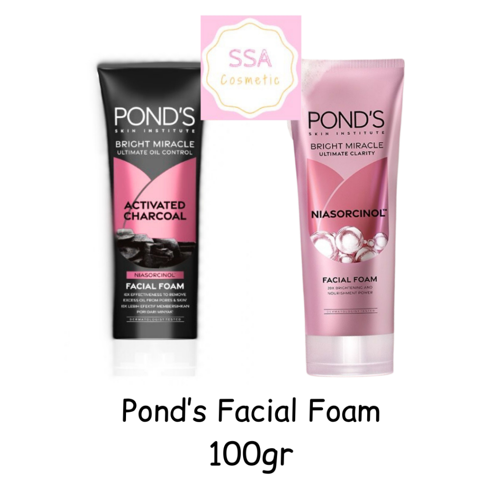 Jual Pond's Facial Foam 100 Gr / Bright Miracle Ultimate Oil Control ...