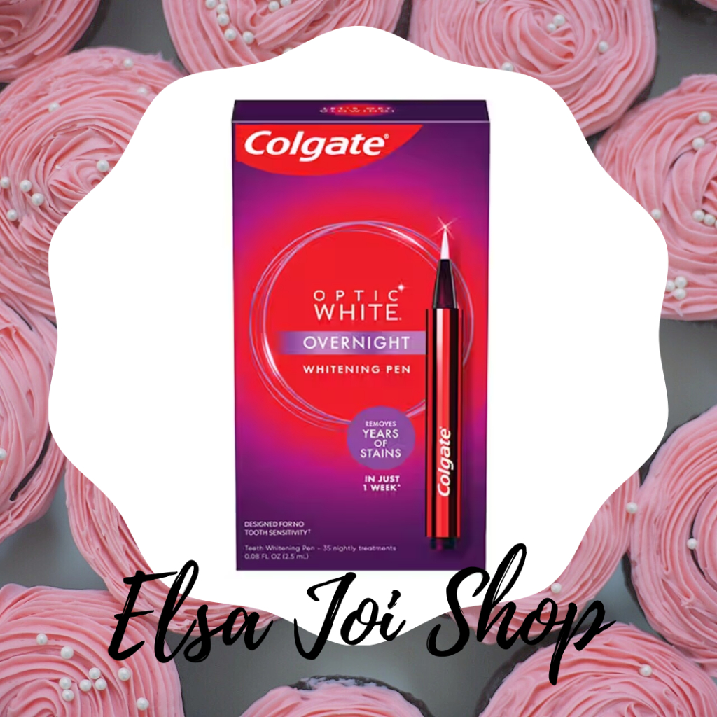Jual Colgate Optic White Overnight Whitening Pen - 2.5 Ml | Shopee ...