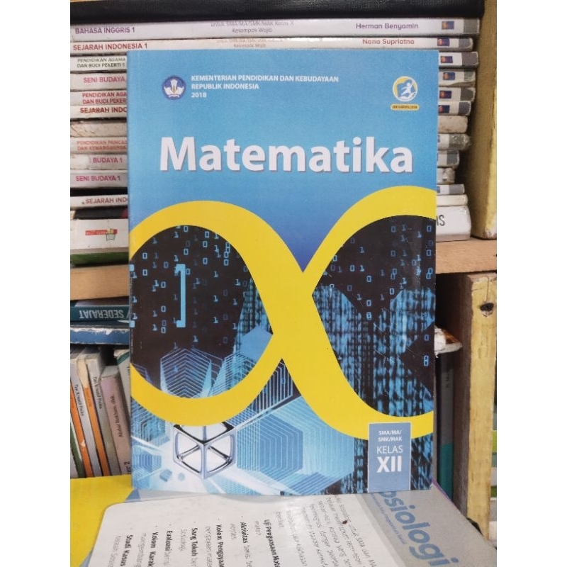 Jual Buku Matematika Kelas 12/XII/3 Sma/smk/ma Bse/bos/kemendikbud ...