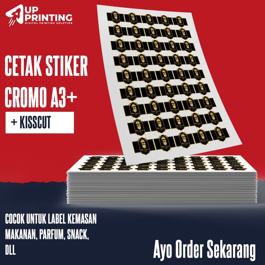 Jual CETAK STIKER Cromo A3+ Label Murah | Shopee Indonesia