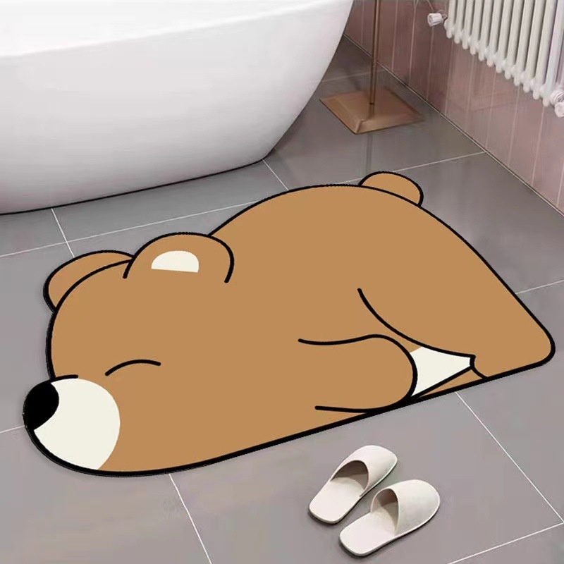 Jual Keset Diatomite Keset Lantai Kamar Mandi Cepat Kering Anti Slip