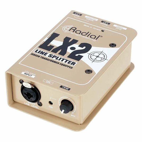 Jual Radial LX2 2-channel Balanced Line Splitter with Isolation ...