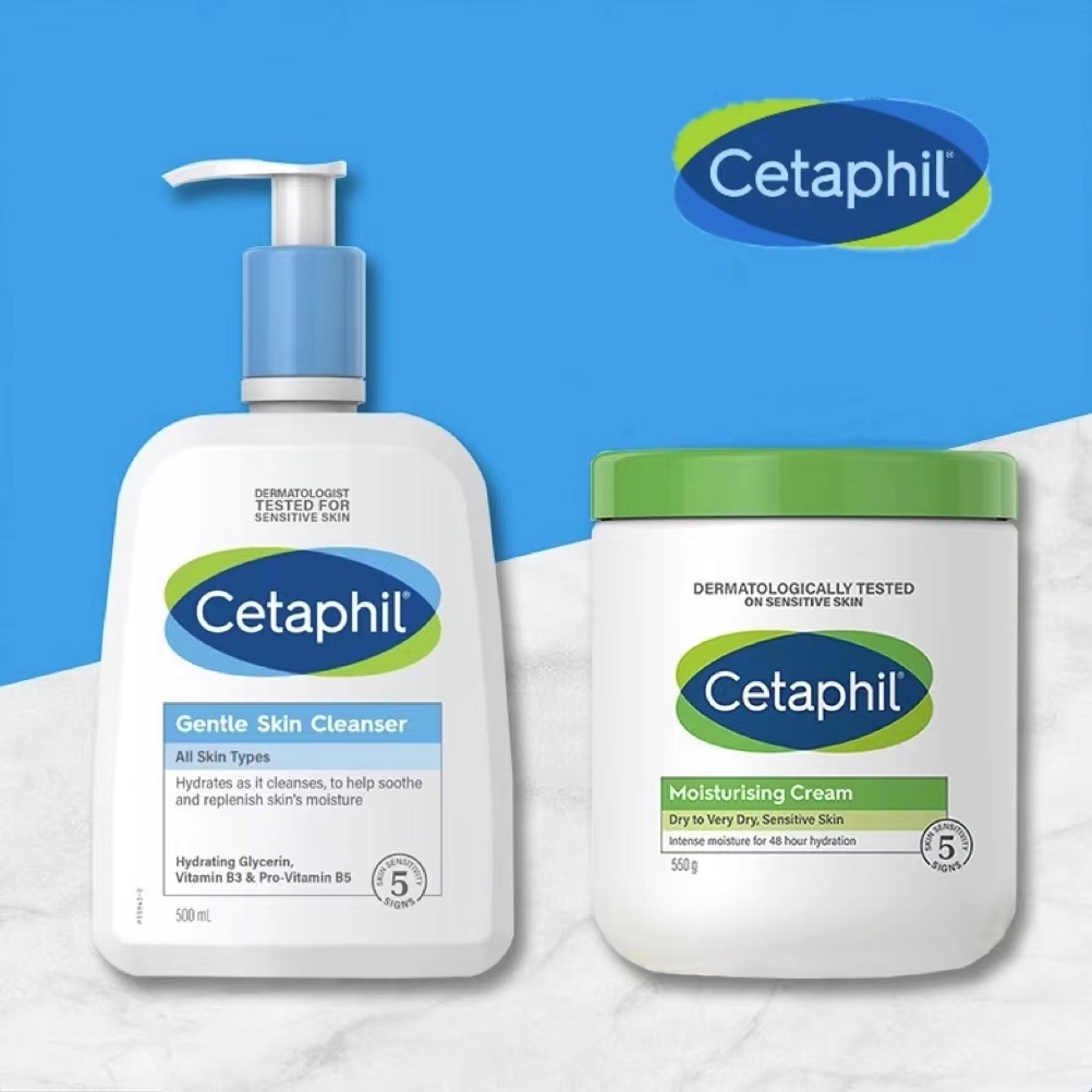 Jual Cetaphil Gentle Skin Cleanser 500 Ml Moist Moisturising