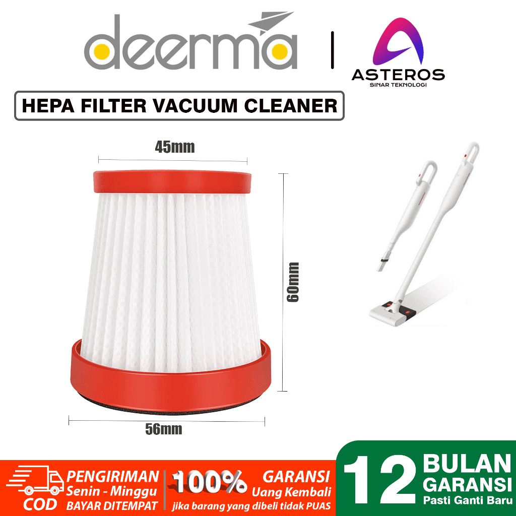 Jual DEERMA Filter Hepa Vacuum Cleaner For DX118C DX115C CM800 DX700 ...