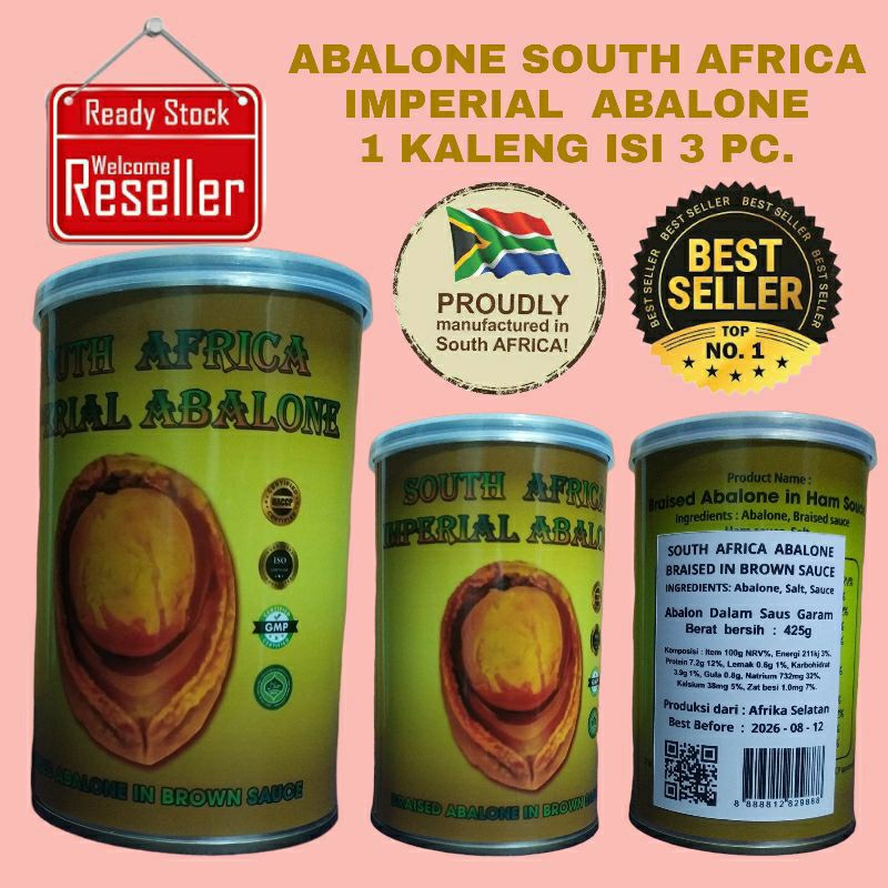 Jual ABALONE KALENG SOUTH AFRICA IMPERIAL BRAISED ABALONE IN BROWN