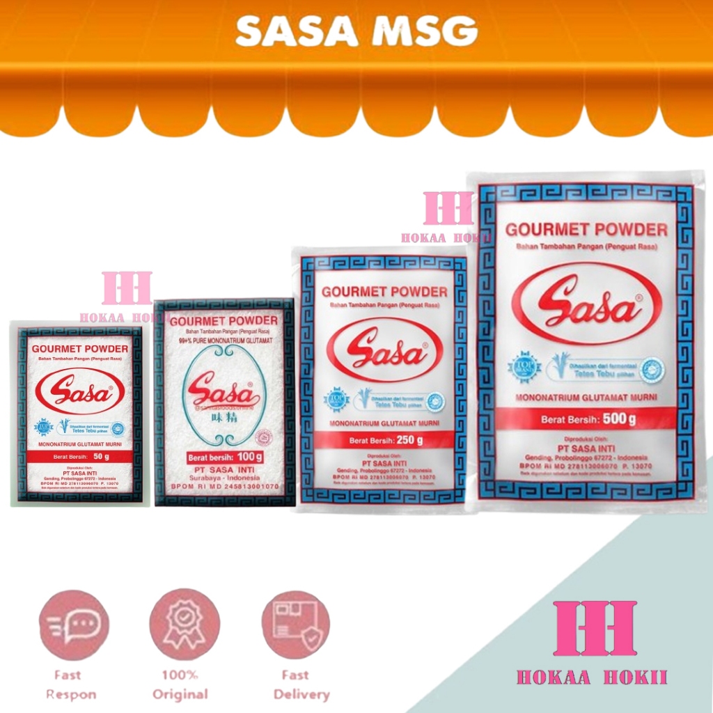 Jual Sasa MSG Penyedap Rasa Berbagai Ukuran - Micin | Shopee Indonesia