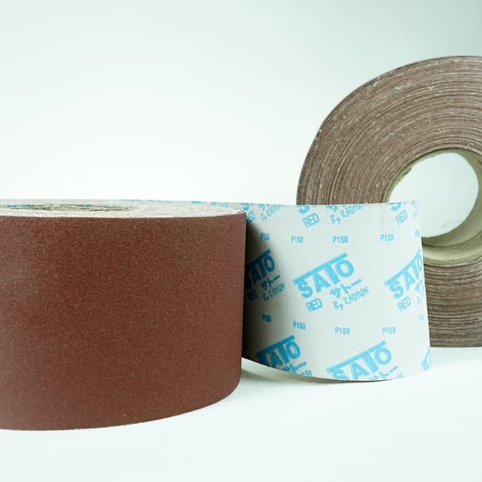 Jual Amplas Roll SATO RED by Radium (Grit 100) | Shopee Indonesia