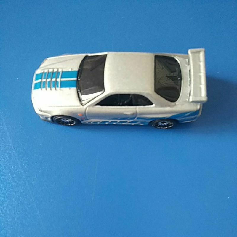 Hot Wheels - Nissan Skyline GT-R (BNR32) - HW Screen Time 2/10 - HYY72 - Short Card - Fast & Furious - nero metallizzato - Mattel 2025-1:64