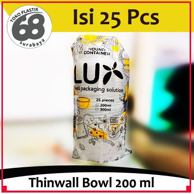 Thinwall 200 ML Bowl Merk LUX