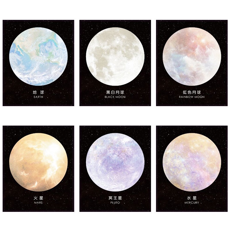 Jual Sticky Notes Planet Galaxy / Sticky Notes Astronomi / Sticky Notes ...