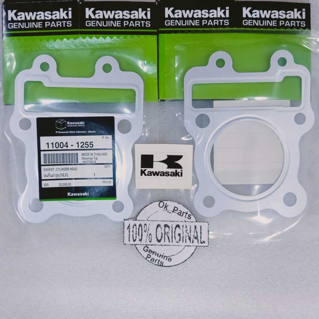 Jual 11004 1255 Paking Perpack Gasket Cylinder Head Cop Blok Atas Kaze ...