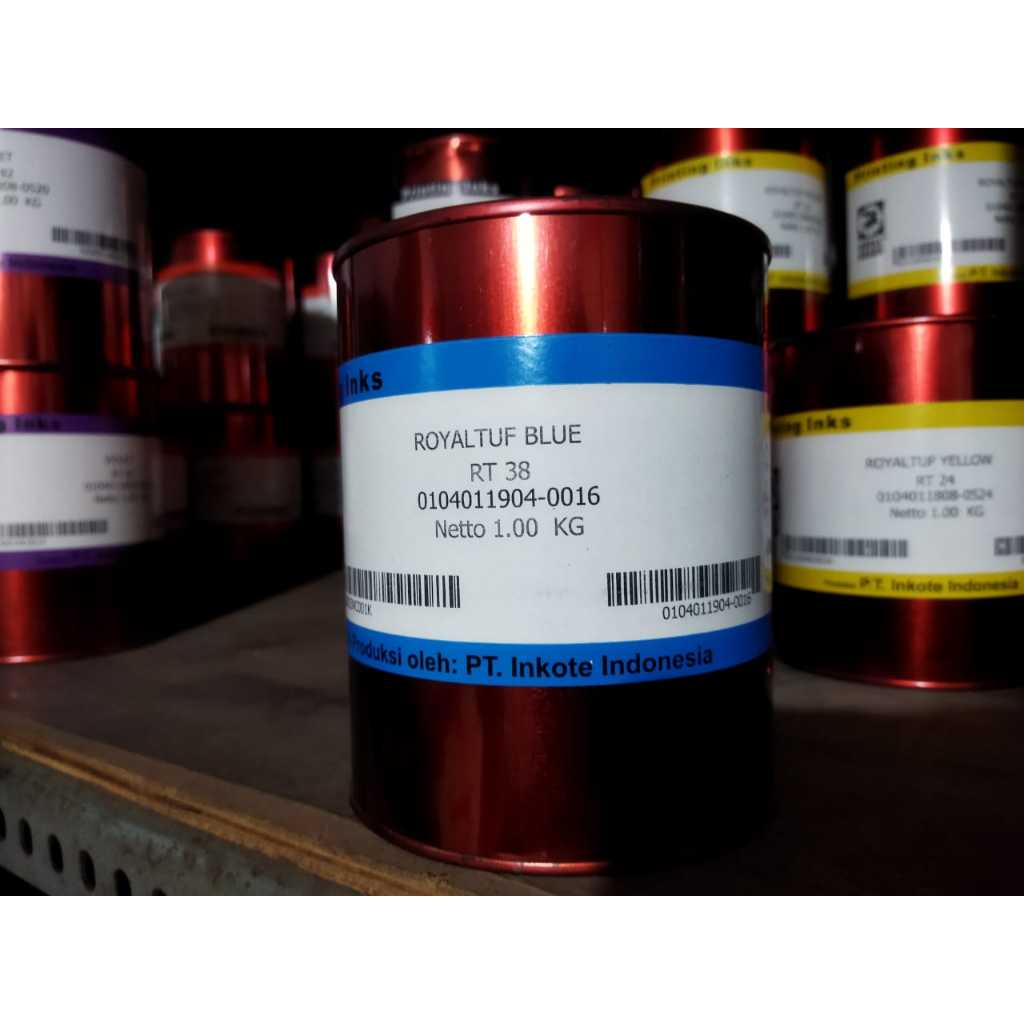 Jual TINTA SABLON ROYAL TUFF BLUE RT 38 RT38 | Shopee Indonesia