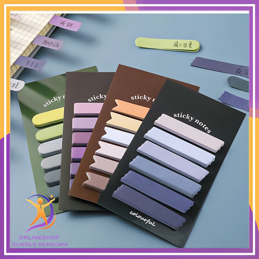 Jual OSB - Memo Bookmark Notepad Alat Tulis Kantor Sekolah Sticky Note ...