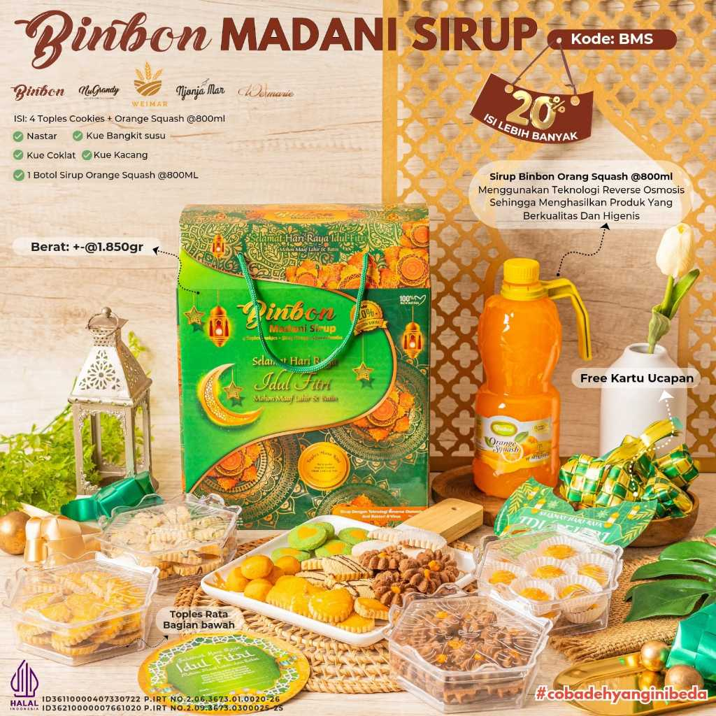 Jual PAKET KUE LEBARAN/KUE KERING/BINGKISAN KUE LEBARAN/HAMPERS/PAKET